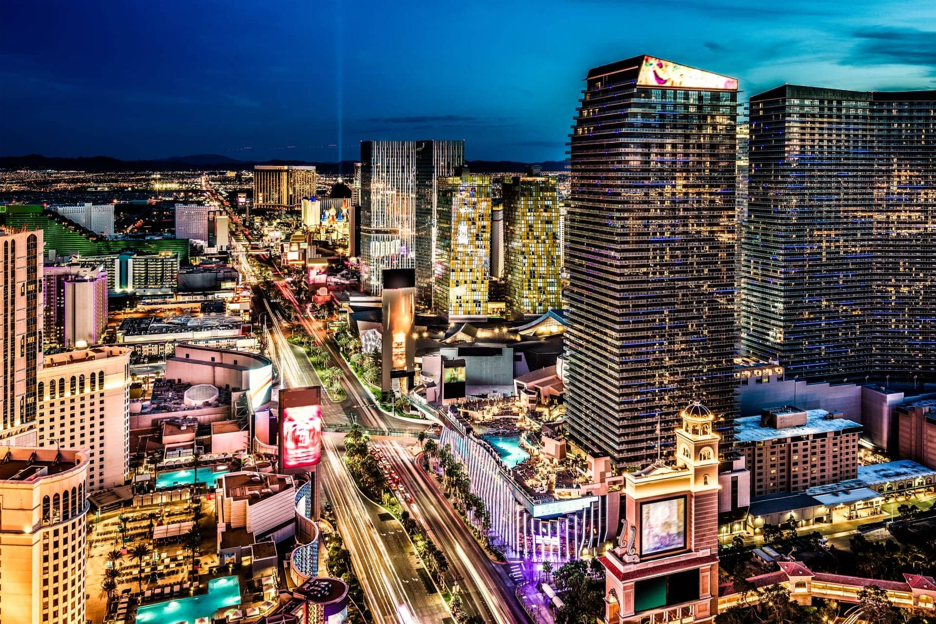 Las Vegas — The Strip at Night