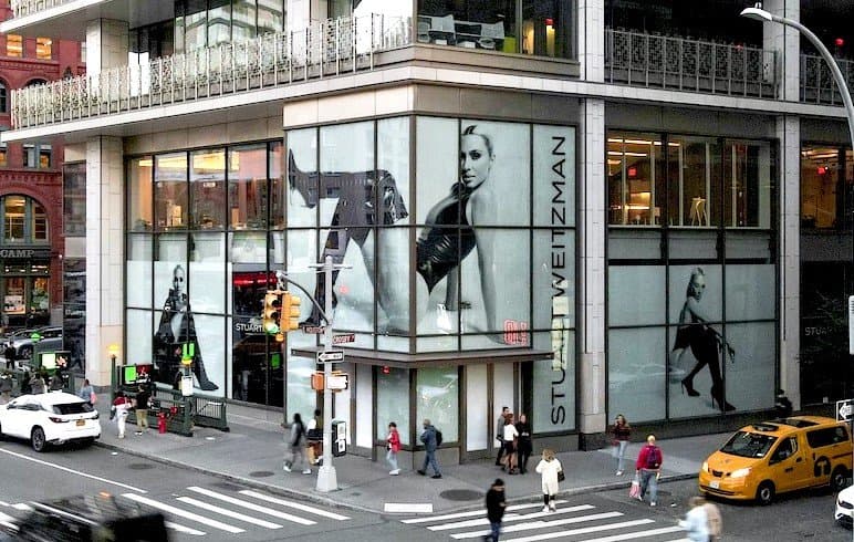 Stuart Weitzman — Building Wrap, SoHo, New York